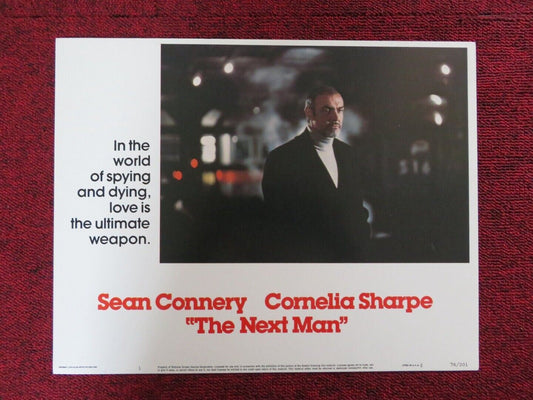 THE NEXT MAN - 1 US LOBBY CARD SEAN CONNERY1976