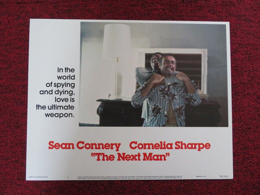 THE NEXT MAN - 4 US LOBBY CARD SEAN CONNERY 1976