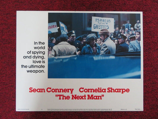 THE NEXT MAN - 8 US LOBBY CARD SEAN CONNERY 1976