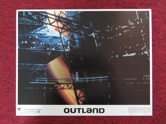 OUTLAND - 2 US LOBBY CARD SEAN CONNERY 1981