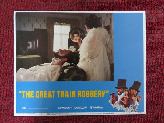 THE GREAT TRAIN ROBBERY - 2 US LOBBY CARD SEAN CONNERY LESLEY-ANNE DOWN 1979