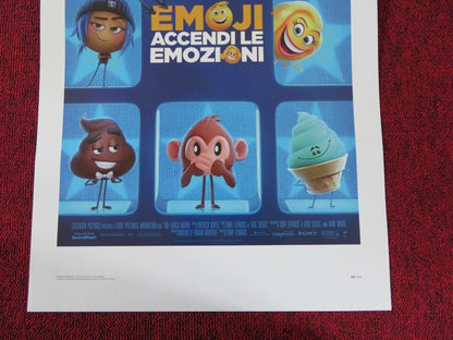 THE EMOJI MOVIE ITALIAN LOCANDINA (27.5"x13") POSTER T.J MILLER J CORDEN 2017