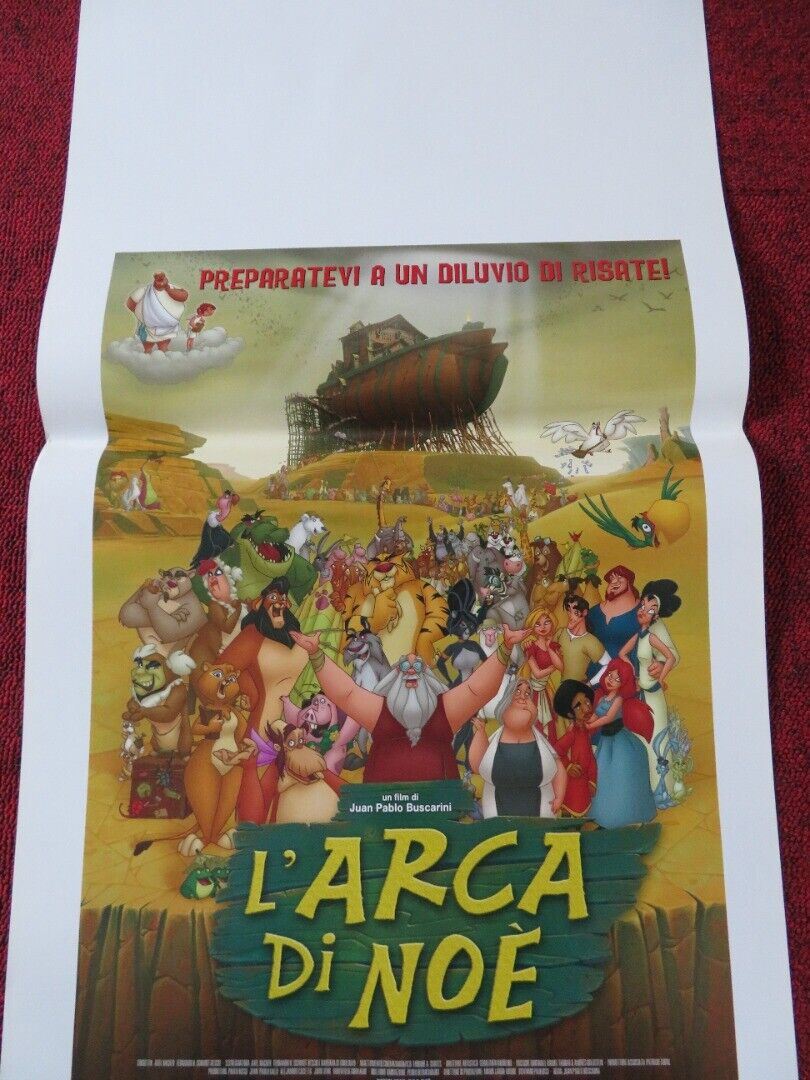 NOAH'S ARK ITALIAN LOCANDINA (27.5"x13") POSTER JUAN PABLO BUSCARINI 2007