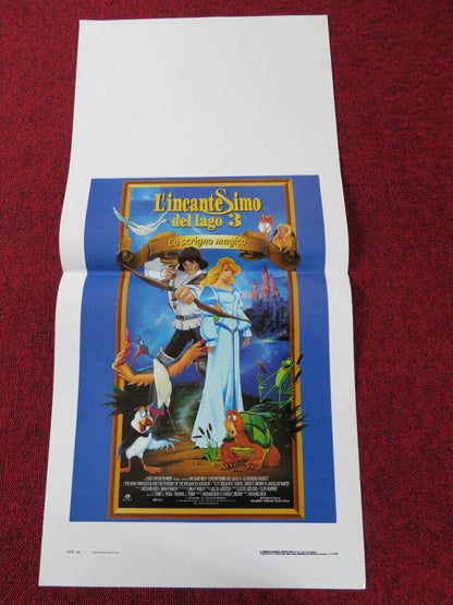 THE SWAN PRINCESS: THE MYSTERY OF ... ITALIAN LOCANDINA (27.5"x13") POSTER 1998