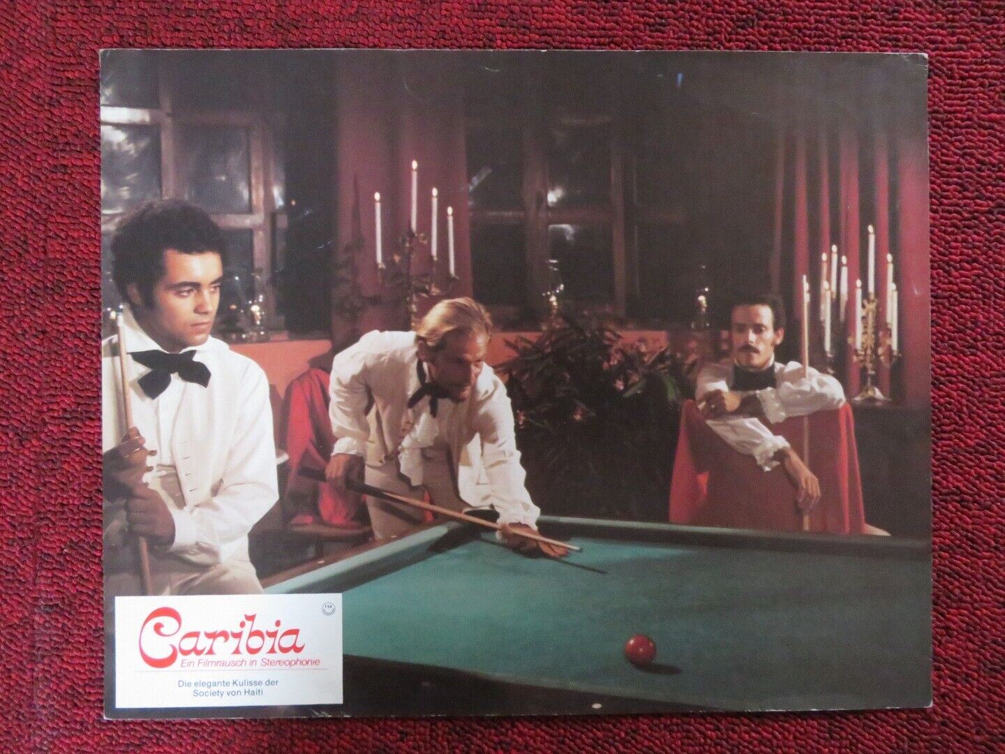 CARIBIA US LOBBY CARD ROSSANO BRAZZI 1978