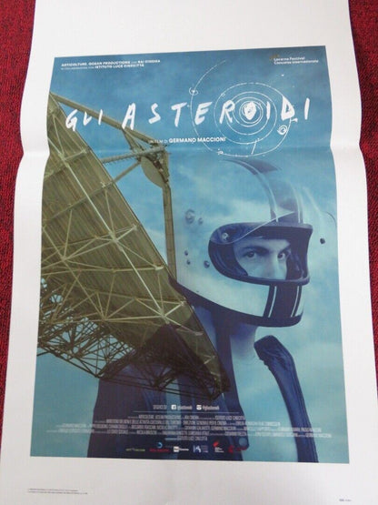 GLI ASTEROIDI  ITALIAN LOCANDINA (27.5"x13") POSTER RICCARDO FRASCARI 2017