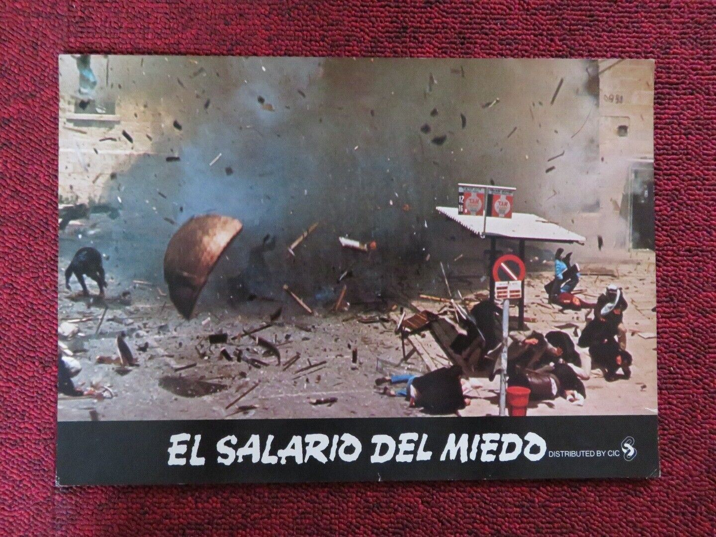 SORCERER - B SPANISH LOBBY CARD ROY SCHEIDER 1977