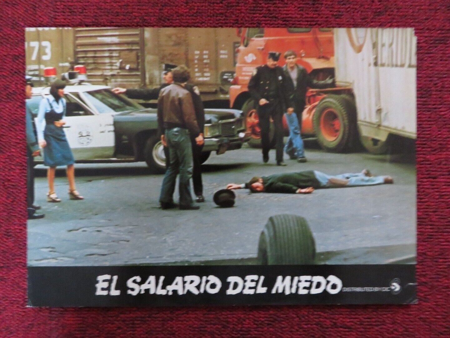 SORCERER - F SPANISH LOBBY CARD ROY SCHEIDER 1977