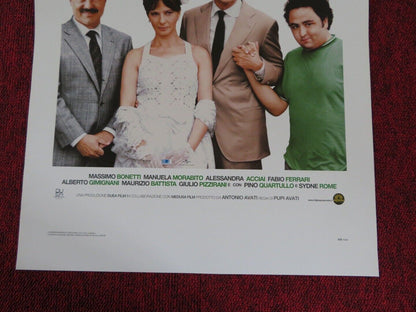 IL FIGLIOPIU PICCOLO ITALIAN LOCANDINA (27.5"x13") POSTER CHRISTIAN DE SICA  '10