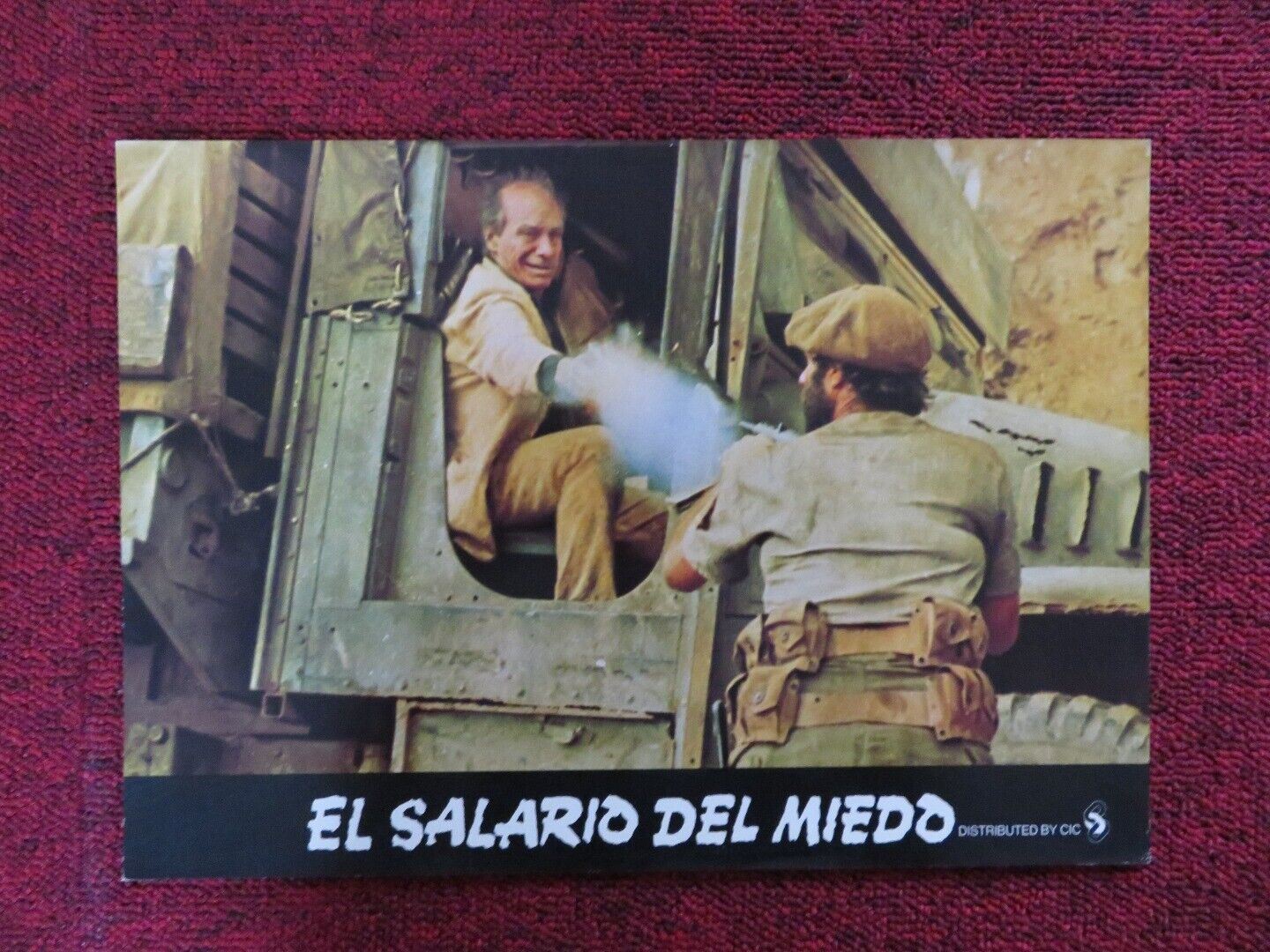 SORCERER - I SPANISH LOBBY CARD FRANCISCO RABAL 1977