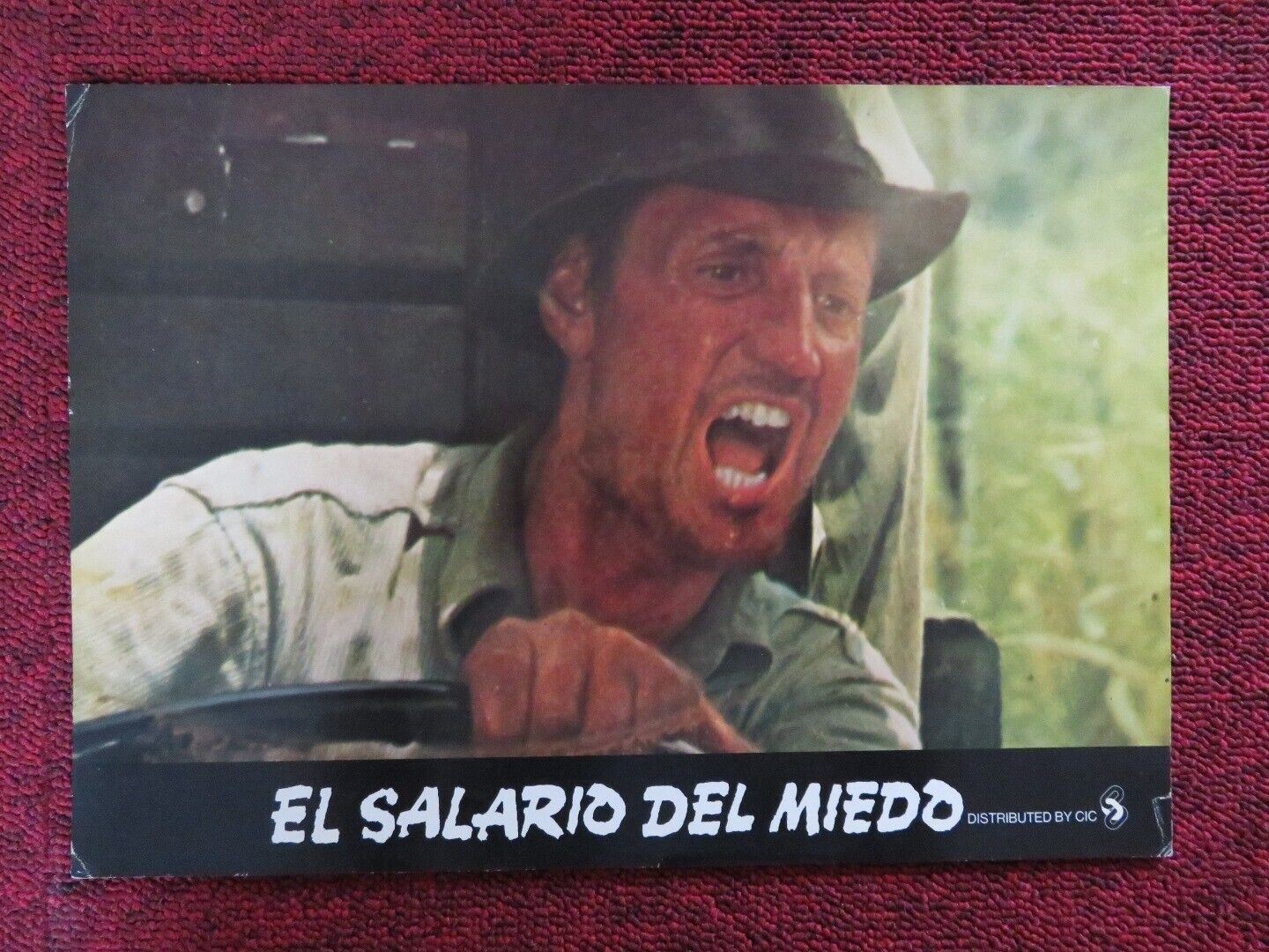 SORCERER - J SPANISH LOBBY CARD ROY SCHEIDER 1977