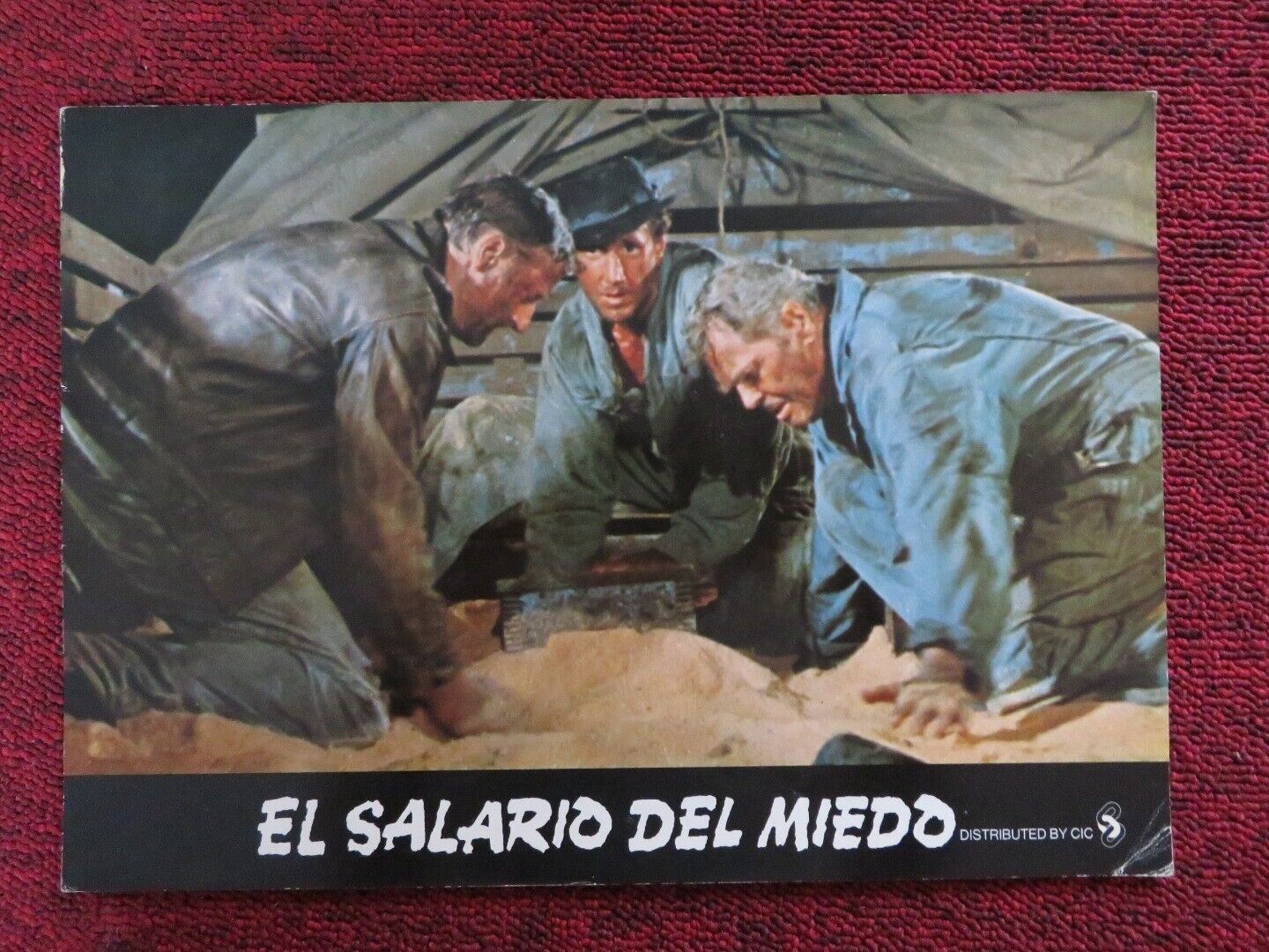 SORCERER - L SPANISH LOBBY CARD ROY SCHEIDER 1977