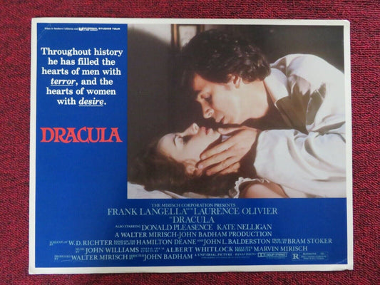 DRACULA US LOBBY CARD FRANK LANGELLA JAN FRANCIS 1979