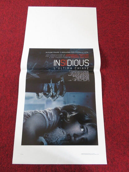 INSIDIOUS: THE LAST KEY  ITALIAN LOCANDINA (27.5"x13") POSTER LIN SHAYE 2018