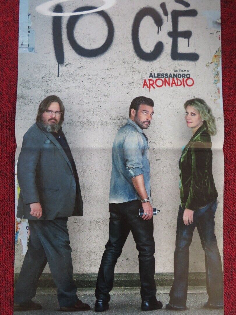 IO C'E ITALIAN LOCANDINA (26.5"x13") POSTER ALESSANDRO ARONADIO 2018