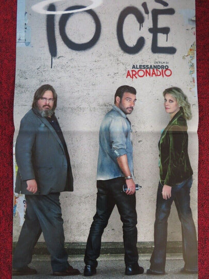 IO C'E ITALIAN LOCANDINA (26.5"x13") POSTER ALESSANDRO ARONADIO 2018