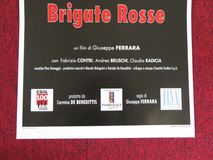 GUIDO CHE SFIDO LE BRIGATE ROSSE ITALIAN LOCANDINA (27.5"x13") POSTER 2007