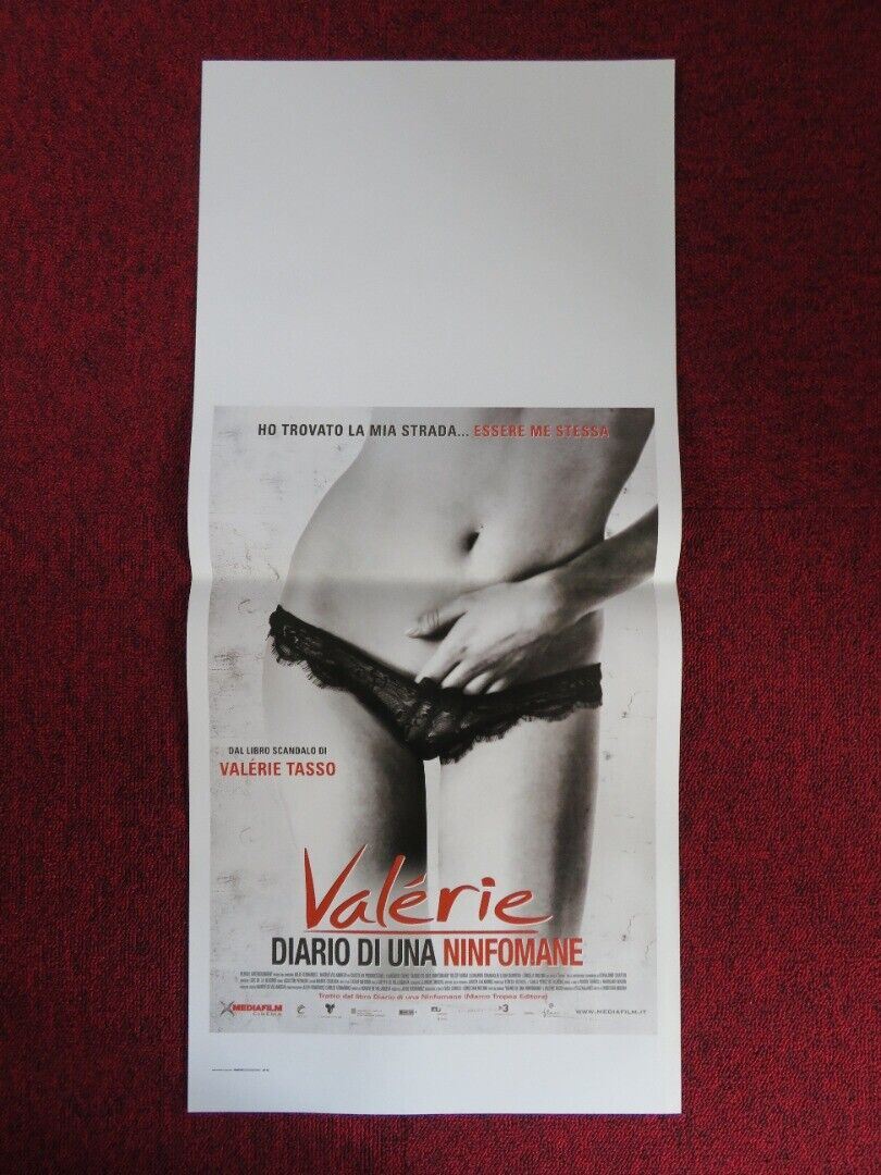 VALERIE DIARIO DI UNA NINFOMANE ITALIAN LOCANDINA (27.5"x12.5") POSTER 2008