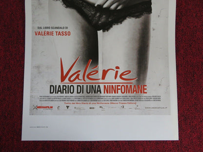 VALERIE DIARIO DI UNA NINFOMANE ITALIAN LOCANDINA (27.5"x12.5") POSTER 2008