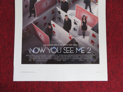 NOW YOU SEE ME 2  ITALIAN LOCANDINA (27.5"x13") POSTER DANIEL RADCLIFFE 2016