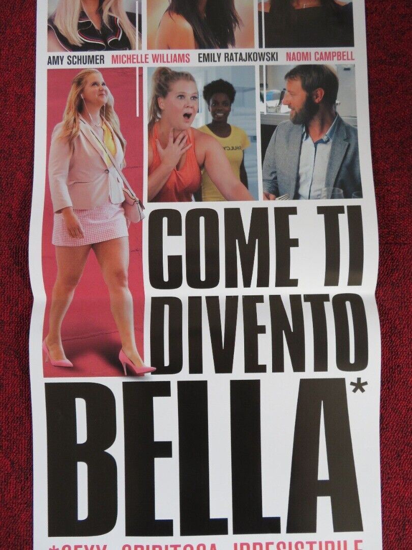 I FEEL PRETTY  ITALIAN LOCANDINA (26.5"x12.5") POSTER AMY SCHUMER 2018