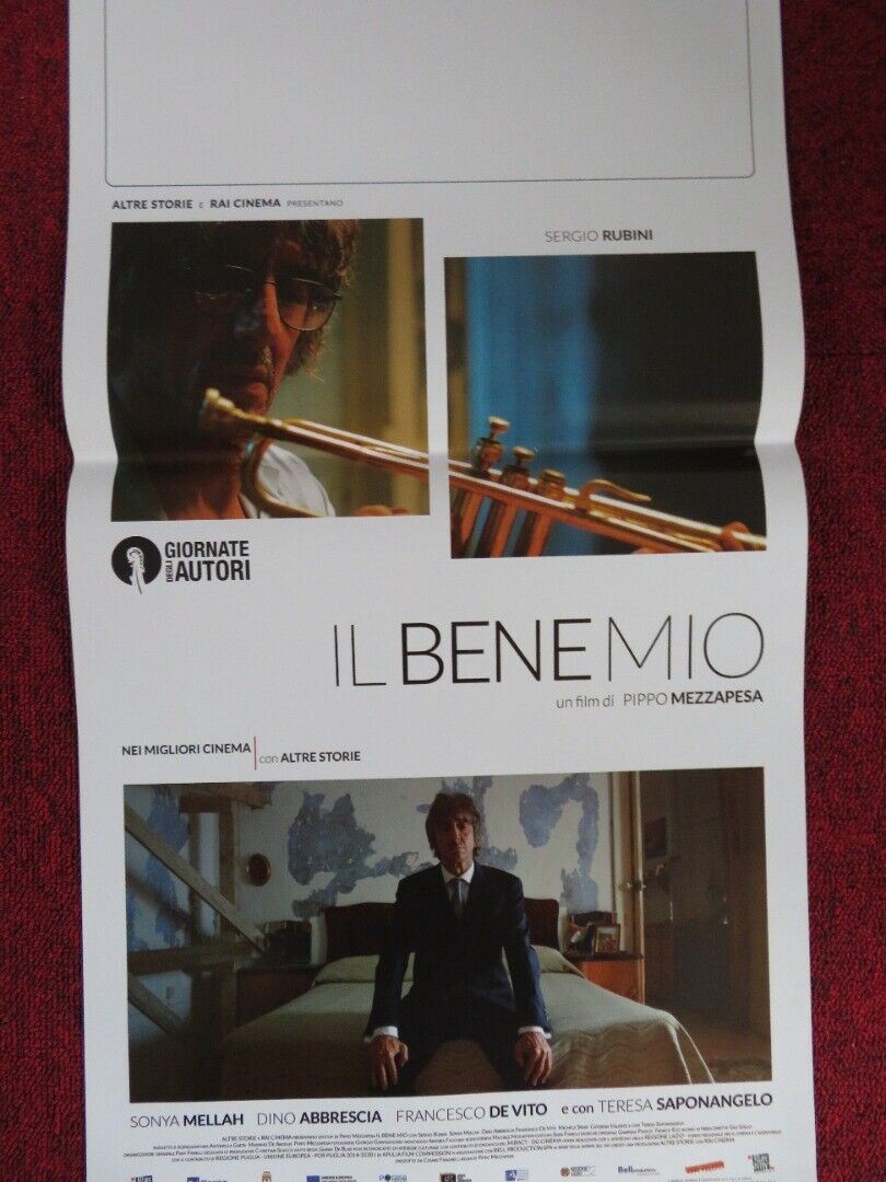 IL BENE MIO ITALIAN LOCANDINA (27.5"x13") POSTER SERGIO RUBINI SONYA MELLAH 2018