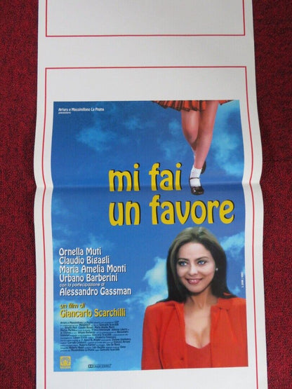 STELLA'S FAVOR ITALIAN LOCANDINA (27.5"x13") POSTER ORNELLA MUTI 1996