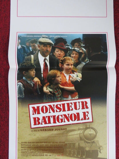 MONSIEUR BATIGNOLE  ITALIAN LOCANDINA (27.5"x13") POSTER  GERARD JUGNOT 2002