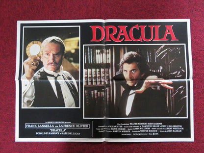 DRACULA - 2 ITALIAN FOTOBUSTA POSTER FRANK LANGELLA LAURENCE OLIVIER 1979