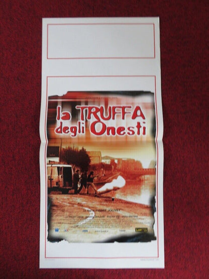 LA TRUFFA DEGLI ONESTI  ITALIAN LOCANDINA (27.5"x13") POSTER VINCENT LINDON 1999