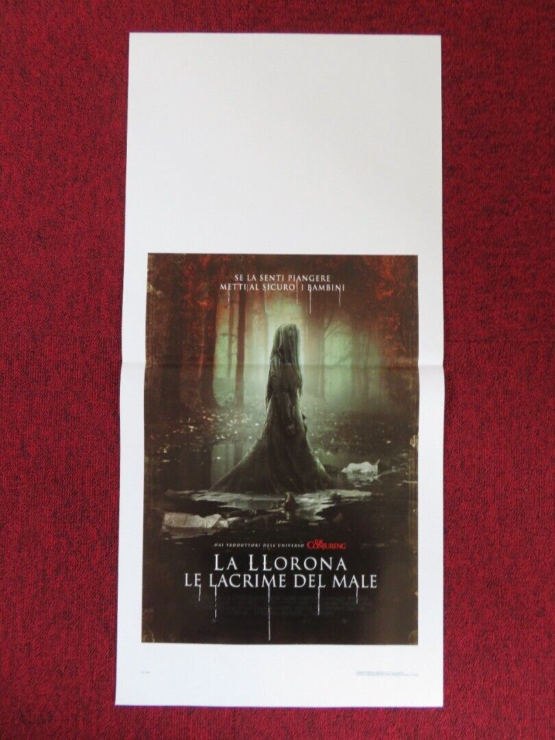 THE CURSE OF LA LLORONA ITALIAN LOCANDINA (27.5"x13") POSTER L CARDELLINI 2019