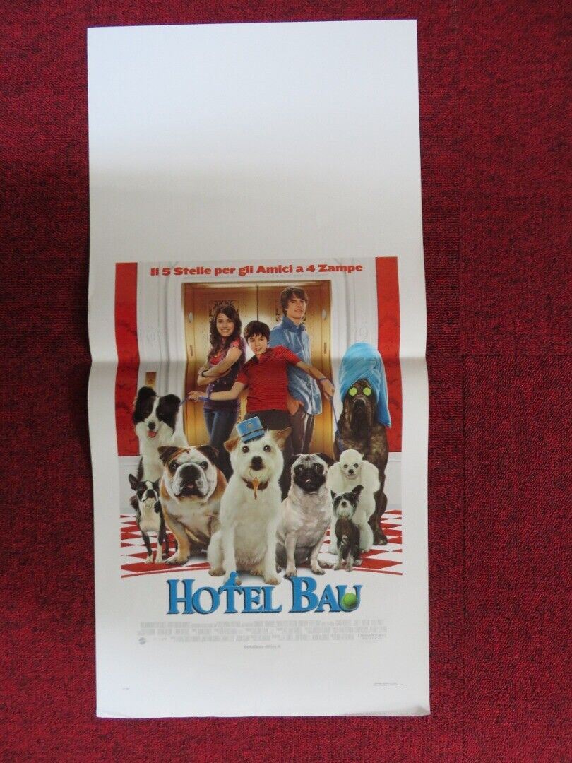 HOTEL FOR DOGS ITALIAN LOCANDINA (27.5"x13") POSTER EMMA ROBERTS 2009