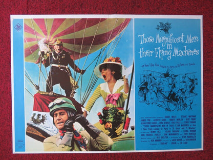 THOSE MAGNIFICENT MEN IN THEIR FLYING MACHINES ITALIAN FOTOBUSTA ROLLED POSTER