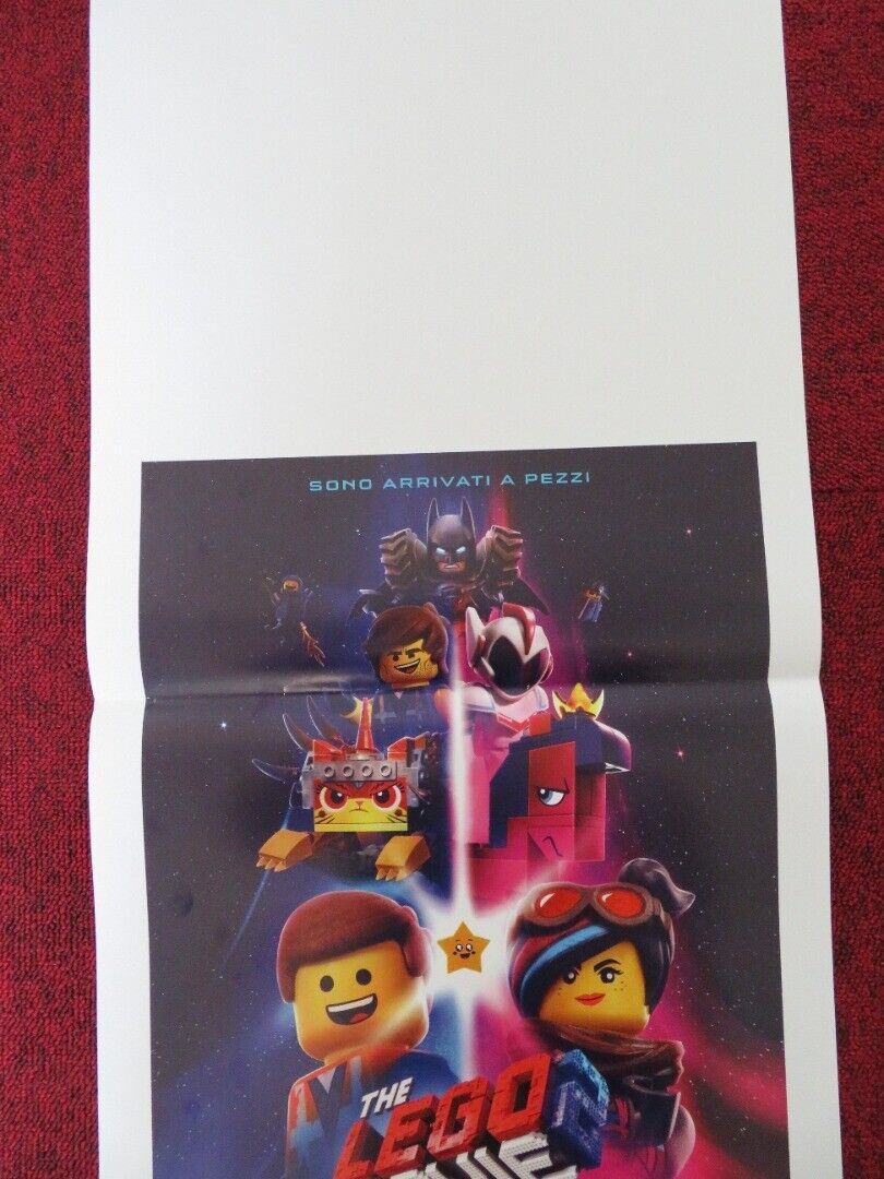 THE LEGO MOVIE 2: THE SECOND PART ITALIAN LOCANDINA (27.5"x13") POSTER 2019