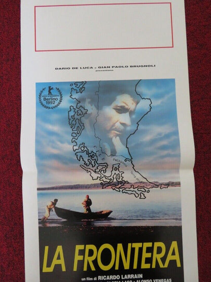 LA FRONTERA ITALIAN LOCANDINA (27.5"x13") POSTER PATRICIO CONTRERAS GLORIA LASO