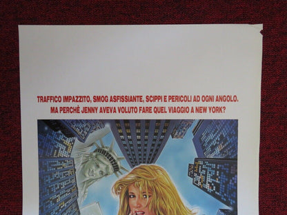 MANNEQUIN 2: ON THE MOVE ITALIAN LOCANDINA (27.5"x13") POSTER KIRSTY SWANSON '91