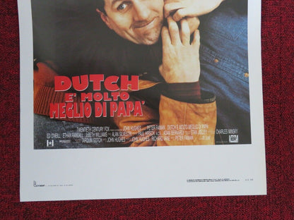 DUTCH ITALIAN LOCANDINA (27.5"x13") POSTER ED O'NEILL ETHAN EMBURY 1999