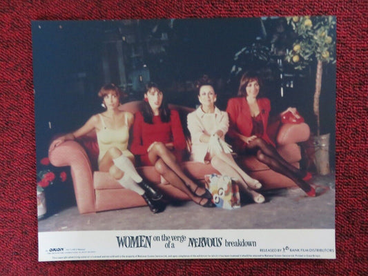 WOMEN ON THE VERGE OF A NERVOUS BREAKDOWN - F LOBBY CARD MARIA BARRANCO 1988