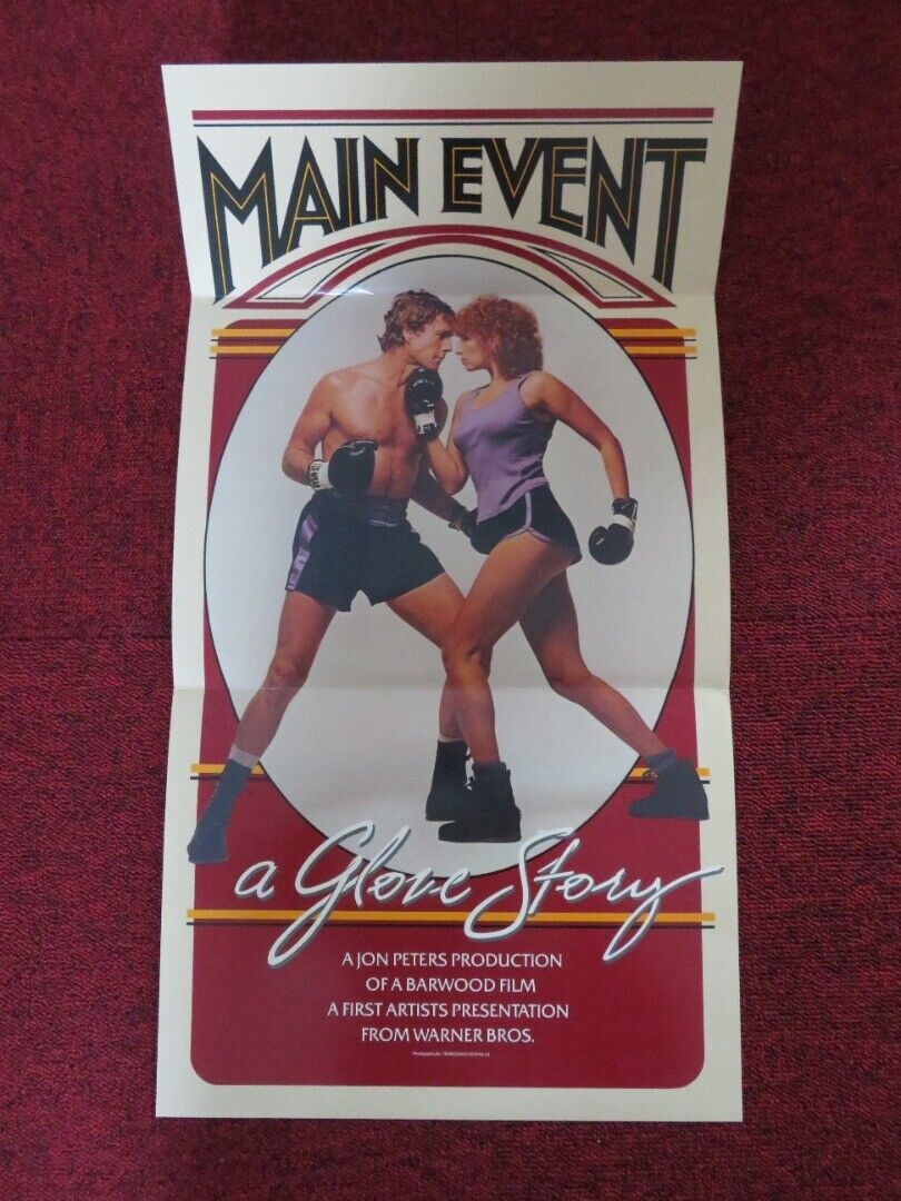 THE MAIN EVENT PRESS POSTER BARBRA STREISAND RYAN O'NEAL 1979