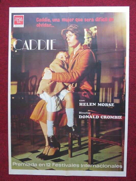 CADDIE SPANISH ROLLED POSTER HELEN MORSE TAKIS EMMANUEL 1976