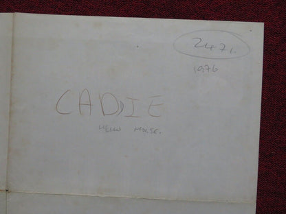 CADDIE SPANISH ROLLED POSTER HELEN MORSE TAKIS EMMANUEL 1976