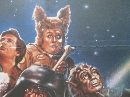 SPACEBALLS SPANISH ROLLED POSTER MEL BROOKS JOHN CANDY RICK MORANIS 1987