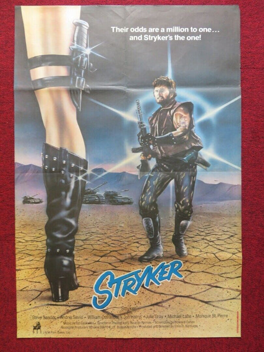 STRYKER PERSIAN ROLLED POSTER STEVE SANDOR ANDRIA SAVIO 1983