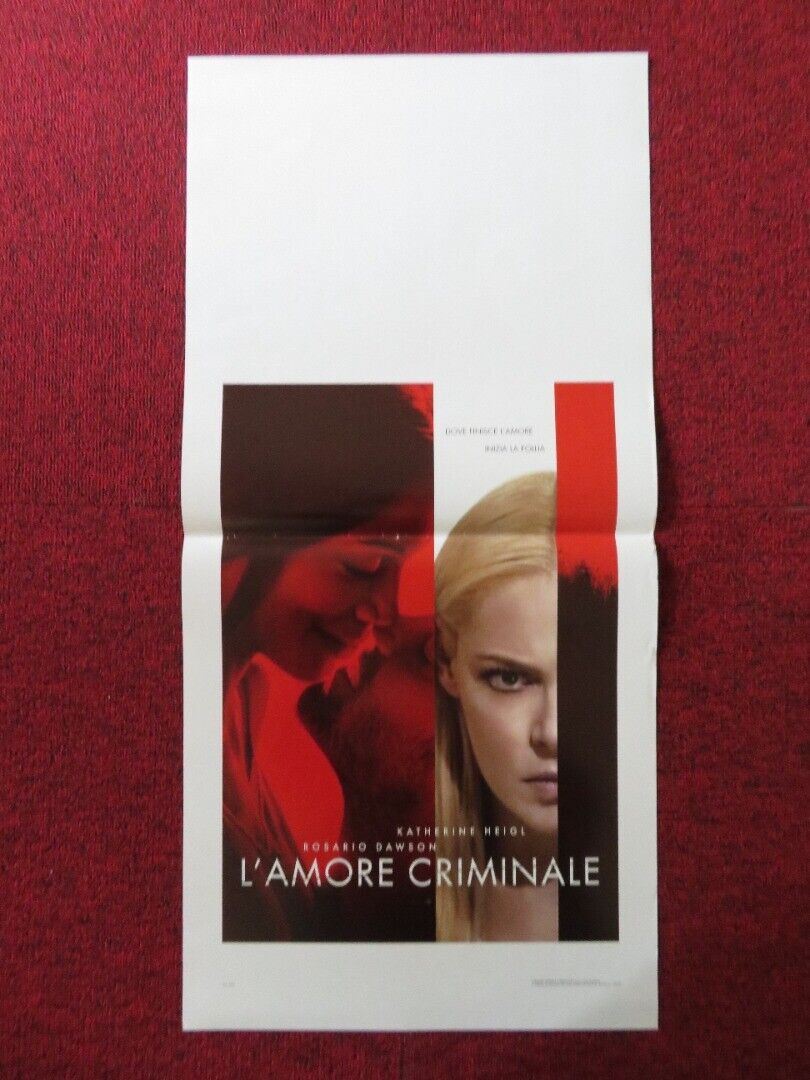 UNFORGETTABLE ITALIAN LOCANDINA (27.5"x13") POSTER KATHERINE HEIGL 2017