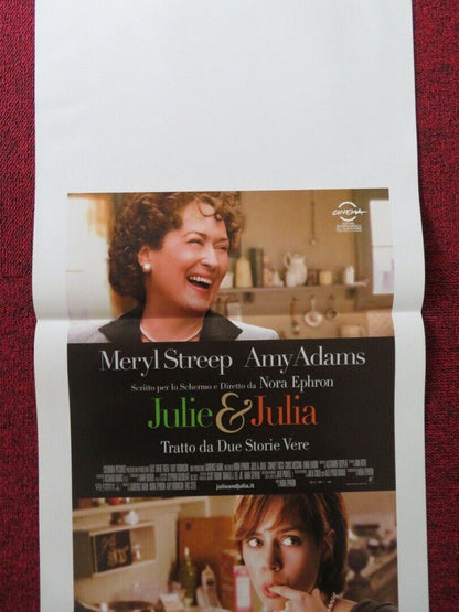 JULIE AND JULIA  ITALIAN LOCANDINA (27.5"x13") POSTER MERYL STREEP AMY ADAMS '09