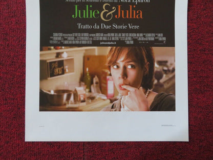 JULIE AND JULIA  ITALIAN LOCANDINA (27.5"x13") POSTER MERYL STREEP AMY ADAMS '09