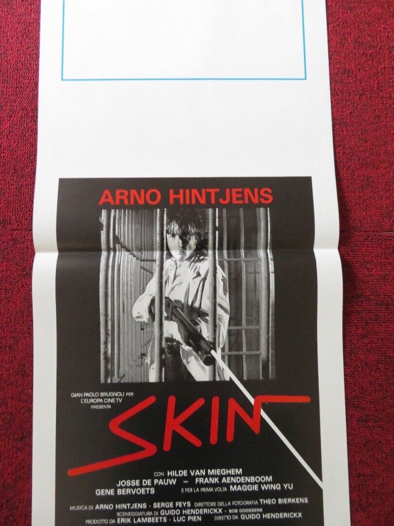 SKIN ITALIAN LOCANDINA (27.5"x12.5") POSTER ARNO HINTJENS 1987