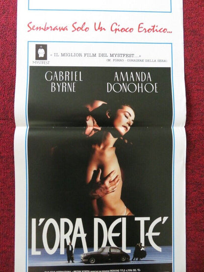 DARK OBSESSION ITALIAN LOCANDINA (27.5"x13") POSTER GABRIEL BYRNE 1990