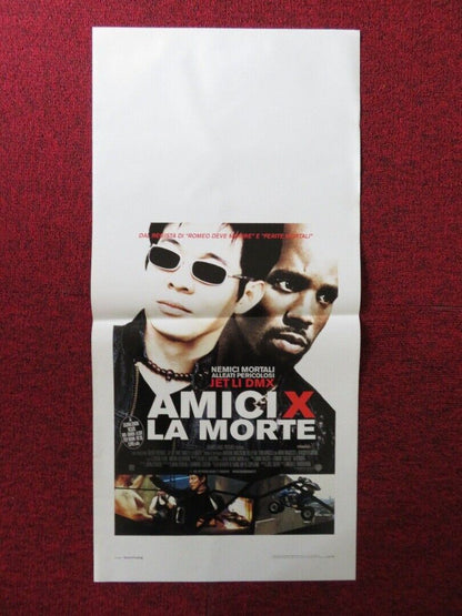 CRADLE 2 THE GRAVE ITALIAN LOCANDINA (27.5"x13") POSTER JET LI DMX KELLY HU 2003