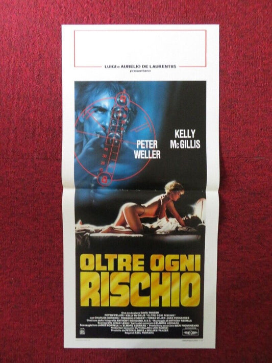 CAT CHASER ITALIAN LOCANDINA (27.5"x13") POSTER PETER WELLER KELLY MCGILLIS 1990